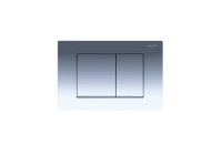 Панель смыва хром глянец (клавиши квадрат) (001В)